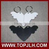 Promotional Gift Personalized Custom Logo Mdf Keychin Keyring thumbnail-1