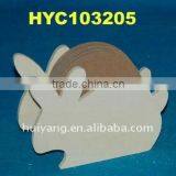 Unfinished Wooden Coaster Rabit Shape thumbnail-1