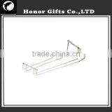 Iron Metal Wine Bottle Holder Glass Stemware Rack thumbnail-4