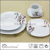 Square Shape 20pcs Porcelain Dinnerware Sets thumbnail-1