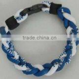 New Fashion Weave Titanium Wristband/bracelet thumbnail-1