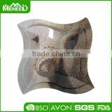 Square National Flag Shape Party Melamine Seashell Plates thumbnail-1