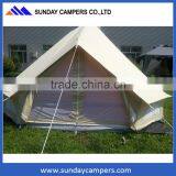 Foldable Family Camping Canvas Bell Tent for Wholesale