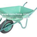 FARMING WHEELBARROW WB6424S QINGDAO WHEELBARROW PNEUMATIC WHEEL HEAVY DUTY TRAY thumbnail-1