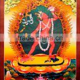 Beautiful Vajrayogini ThangkaHandpainted in Nepal thumbnail-1