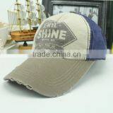 2016 100% Cotton Custom Distressed Washed Caps and Hats thumbnail-3