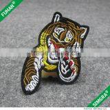 Custom Make Colorful Tiger Face Embroidery Patch thumbnail-6