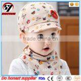 Wholesale New Style Cute Cartoon Neutral Cotton Snapback Bassball Cap Baby Hat thumbnail-4