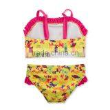 OEM Service Kids Sportwear Two Piece Butterfly Design Girl Swimwear Beachwear thumbnail-2