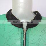 GREEN Georgette Shaded CAFTAN Kaftan Tunic Poncho Zip Cover up thumbnail-4