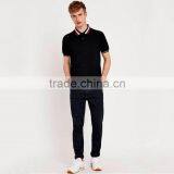 Men's Slim Fit Colorful Collar Fashion Polo Shirt,polo Shirt Different Colors thumbnail-3