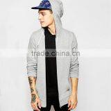 Mens 100% Cotton Plain Hoodie Zip up Hoodie Manufacturers thumbnail-1