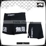 Cheap kick boxing cage grappling mma shorts with short cut