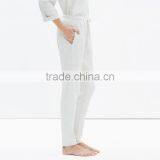 High Quality Lady Casual Daynap Drawstring Pants With Fashion Design thumbnail-2