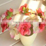 Ladies Floral Flowers Wedding Garland Forehead Hair Head Band thumbnail-5