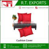 100% Plain Dyed Cotton Canvas Blank Decorative Cushion Cover Price thumbnail-3