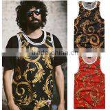 Custom Basketball Sublimation Printed Stringer Vest thumbnail-3