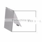 Cheap Wholesale Cosmetic Rectangle Foldable Silver Tone Make Up Pocket Mirror thumbnail-3