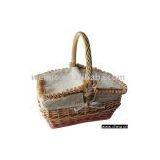 Wicker Basket, Picnic Basket thumbnail-1