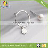2017 New 925 Sterling Silver Imitation Pearl Earring Stud Jewelry thumbnail-1