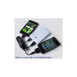 Portable Power 5000mAh Battery Charger, Durable USB External Backup Battery for IPhone IPod IPad Mobile Phone thumbnail-1