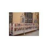 Safe Suspended Working Platform With 30kN Safety Lock for Construction / Maintenance Work