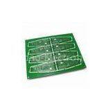 Custom 4 Layers 0.35mm Thickness Gold Plated FR4 Multilayer PCB Board With Blue Solder