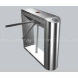 0.2s Dual Direction Barcode 304# Stainless Steel Bridge Tripod Turnstile Gate for Museum