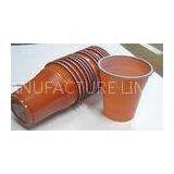 5oz 166ml Disposable Juice Cups , Plastic Double Color Coffee Cups