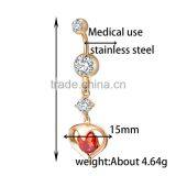 Piercing Septum Gem Flashing Jewelry Navel Ring thumbnail-4