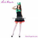 Drop Shipping Cute Mario Sexy Halloween Costume Adults thumbnail-3