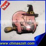 Lovely Elephant LED Flashing Badges for Christmas