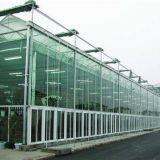 Commercial Glass Greenhouse With Clear PC Sheet Roof thumbnail-3