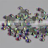 Top Quality Very Bright Nail Crystal Rhinestone Crystal AB Clour Silver Back Non Hot Fix Rhinestones thumbnail-3