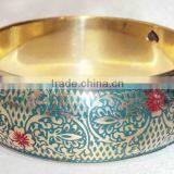 2015 Designer Metal Bangle With Colorful Leaf and Flowers 13469 thumbnail-4