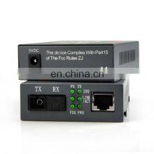 Fiber Optic Equipment Ethernet RJ45 Transceiver HTB-3100A/B NETLINK 10/100M SM Single Fiber SC Optical Media Converter thumbnail-5