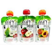 Custom Printed Stand up Pouch BPA Free Food Spout Pouches With Childproof Cap thumbnail-2