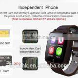 Bluetooth Smart U Watch U11C Wristwatch Separate Micro GSM SIM Card Slot For Andriod IOS IPhone Smartphone Men Women U11C Smart thumbnail-4
