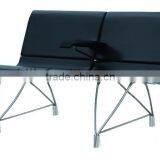 PU Leather Cover Wholesale Waiting Chair Station Area Chair H60C-4-E thumbnail-2