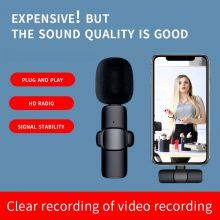 New Arrival Noise Cancelling Wireless Microphone Portable Studio Live Streaming Equipment 2.4G Mobile Microphone thumbnail-3
