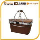 2014 Fashion Bags Collapsible Basket Cooler