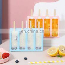 Hot Sale Japanese Personal Order Custom 4 Cavity High Quality BPA Free Plastic Popsicle Ice Cream Molds thumbnail-5