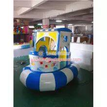 Guangdong Zhongshan Tai Le Amusement Children's Video Game Carnival Naughty Fort Rotating Climbing Electric Swing Machine Inflatable Fort Pirate Ship (LT-KL05) thumbnail-2