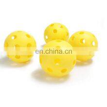 Outdoor 40 Holes 74mm Indoor 26 Hole Plastic Pickle Ball Professional Customization Pickleball Balls thumbnail-3