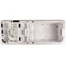 Large Endless Swimming Pool Acrylic Massage Outdoor Whirlpool SPA Hot Tub With Small Balboa Control System