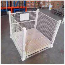 Metal Storage Cage/Steel Cage/Wire Mesh Cage for Warehouse Transport thumbnail-4