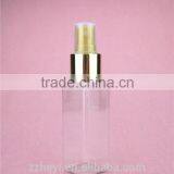 3oz 80ml Clear Square Pet Plastic Pump Bottle for Lotion Packaging thumbnail-1