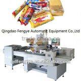 Automatic Biscuit Flow Packaging Machine Without Plastic Tray thumbnail-1