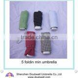 Fashion 5 Fold Mini Umbrella