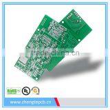 FR4 printed circuit board with HASL pcb assemble with component